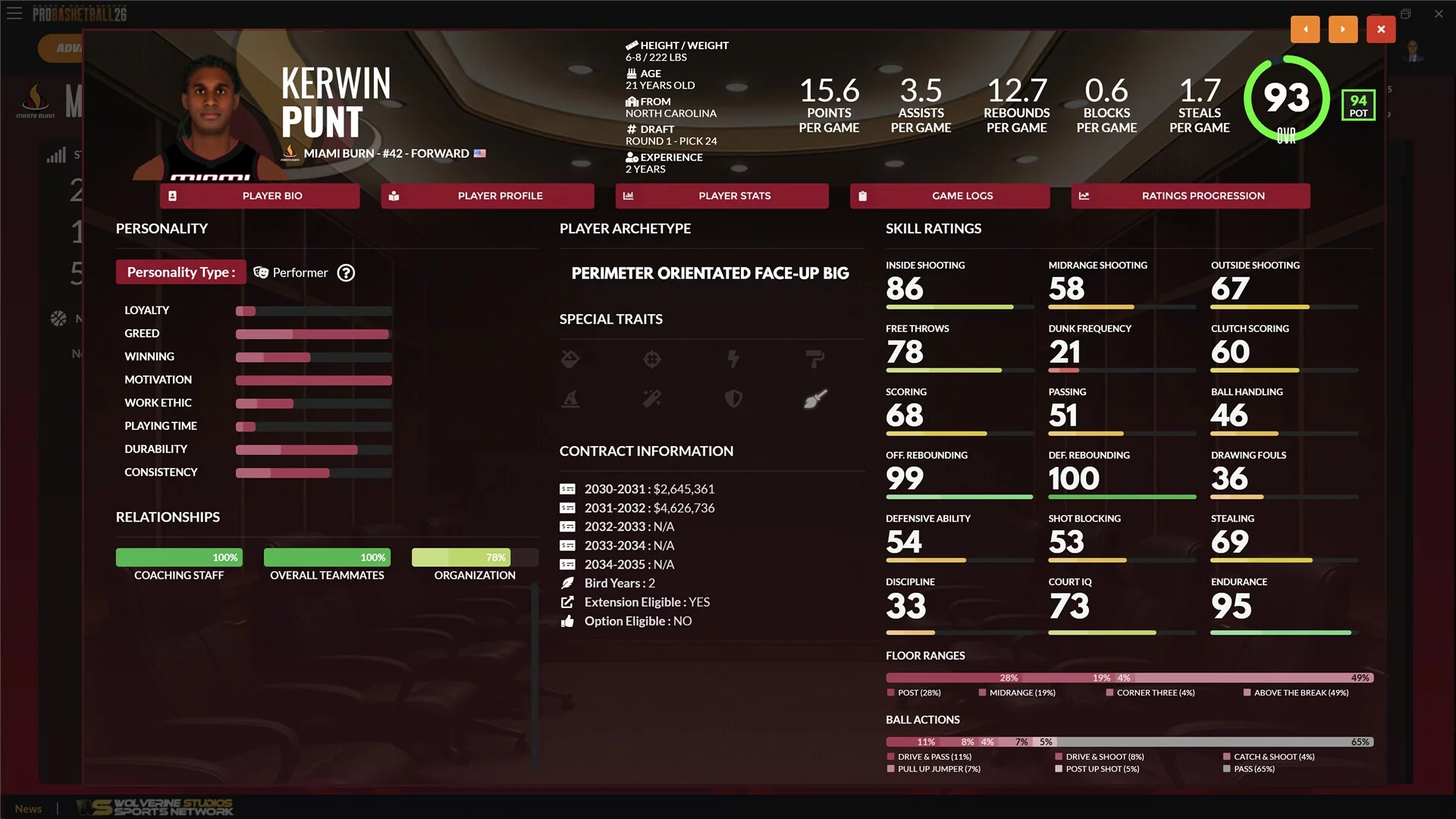 Изображение игры: Draft Day Sports: Pro Basketball 2026