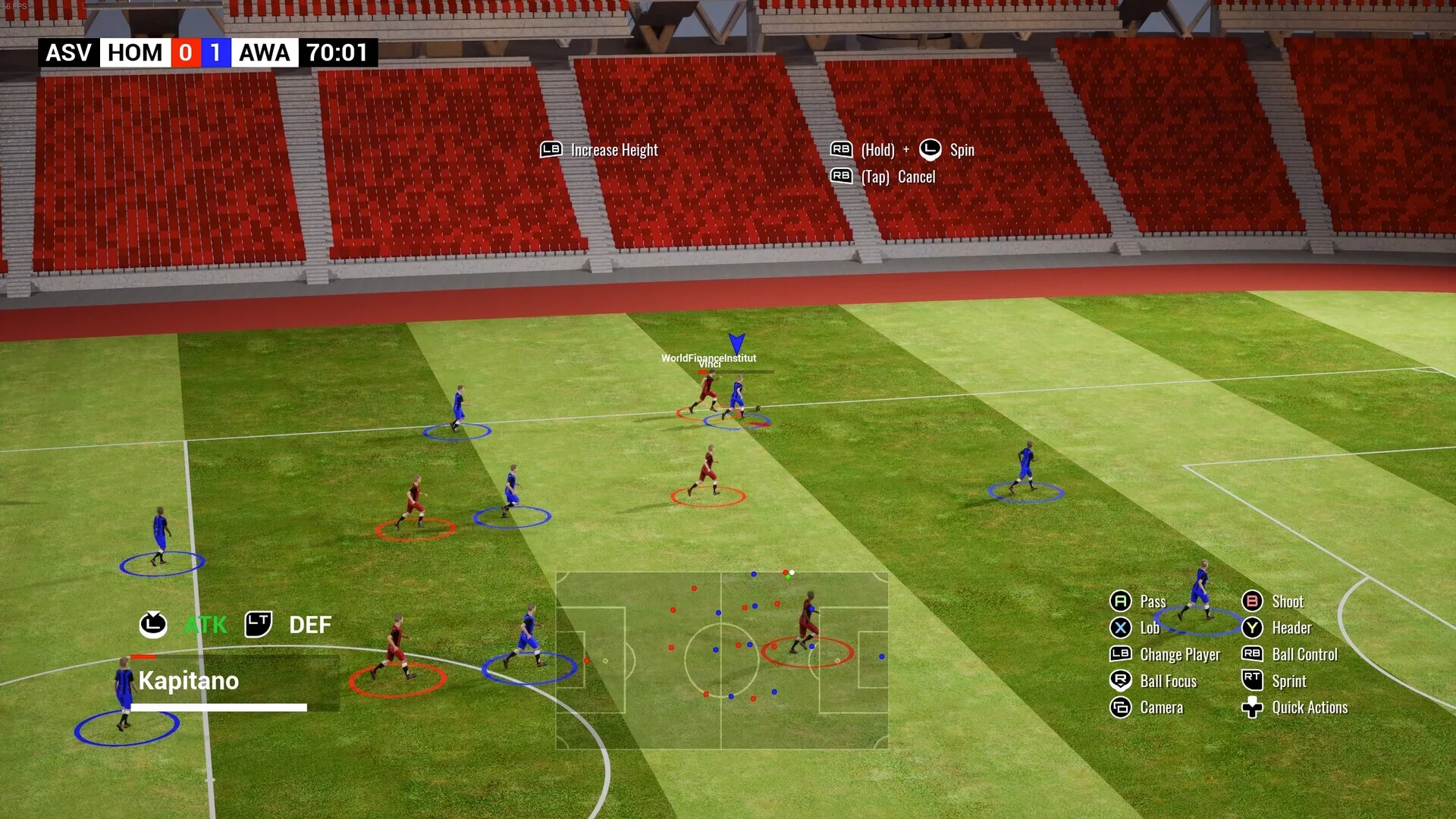 Изображение игры: ASV Soccer