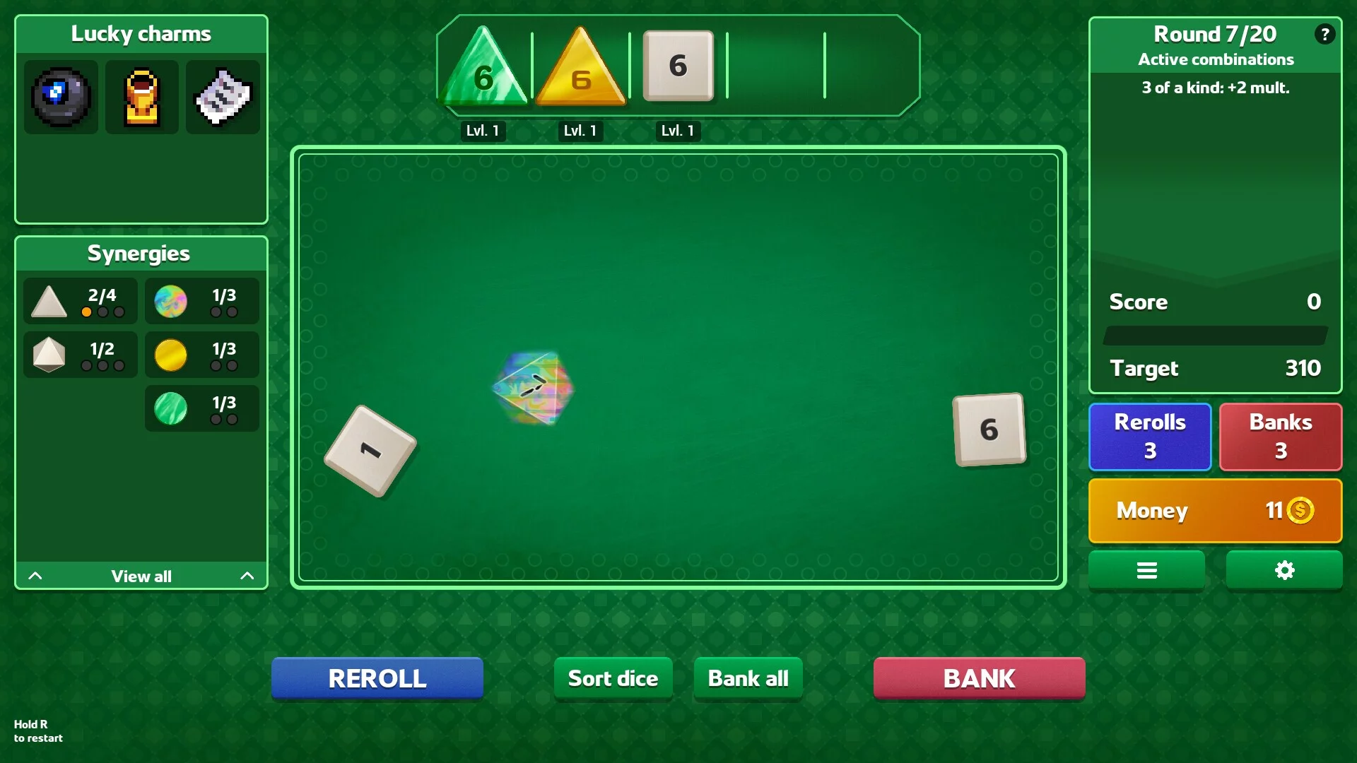 Изображение игры: Dice Dice Baby