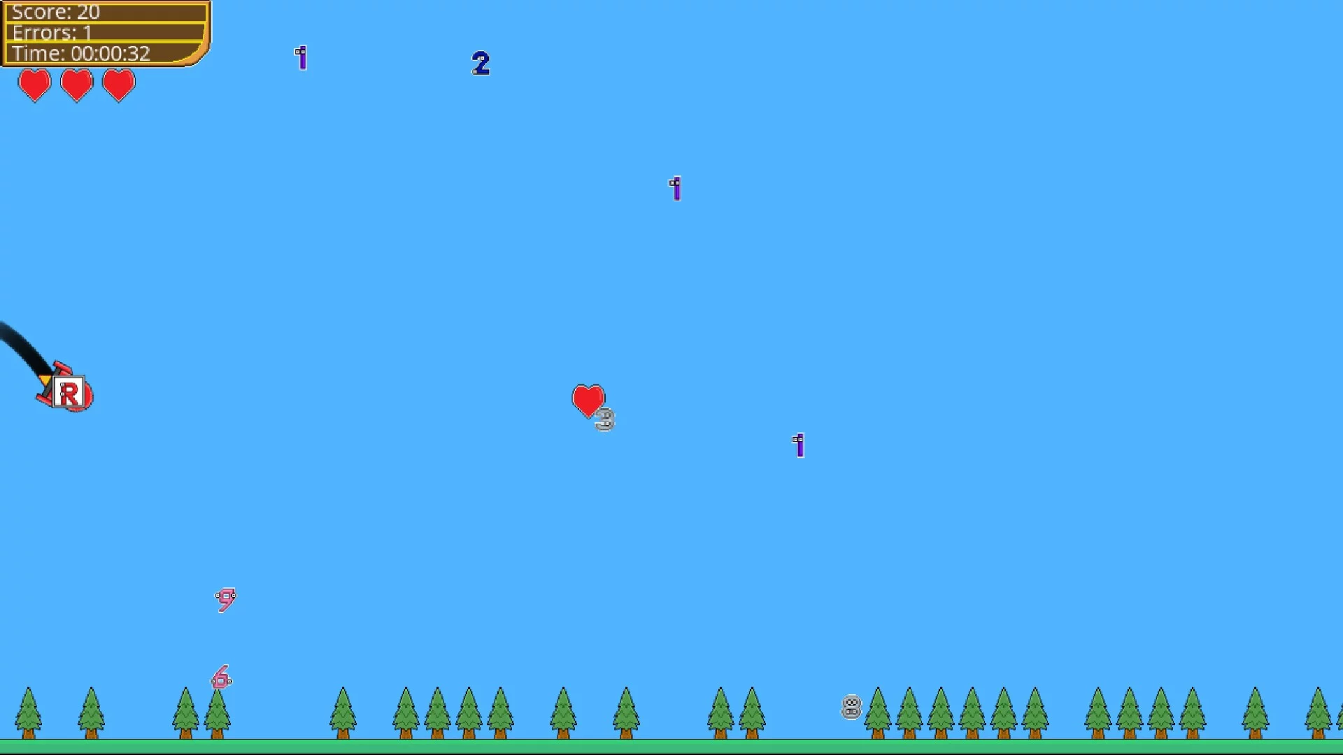 Изображение игры: Destroy All Letters - Space Adventure