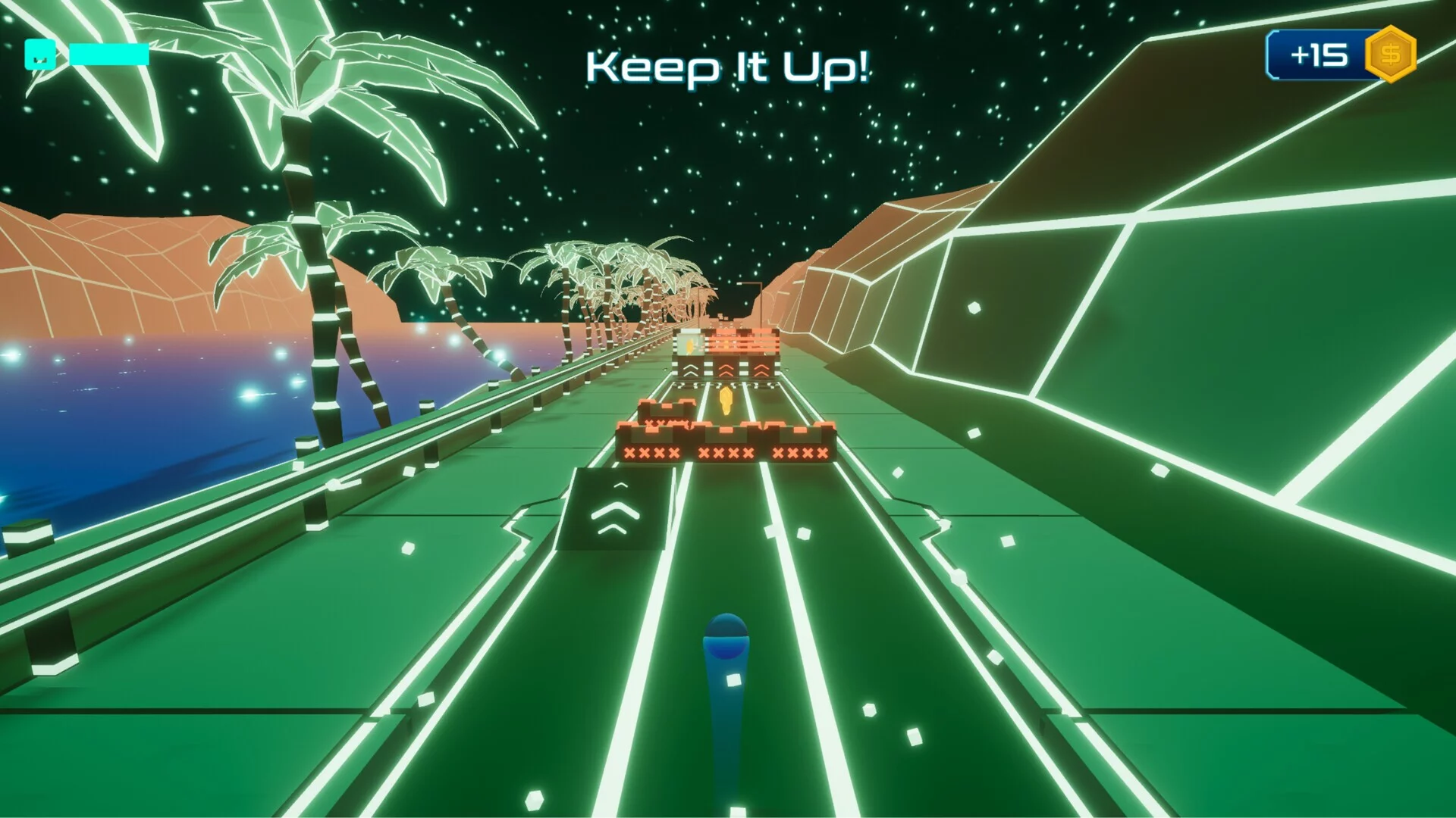 Изображение игры: Neon Roller