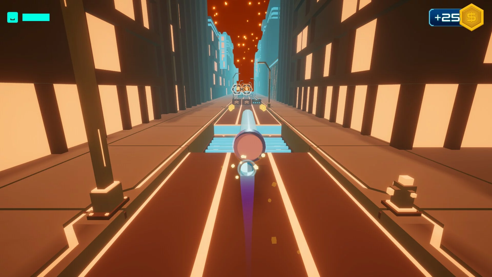 Изображение игры: Neon Roller