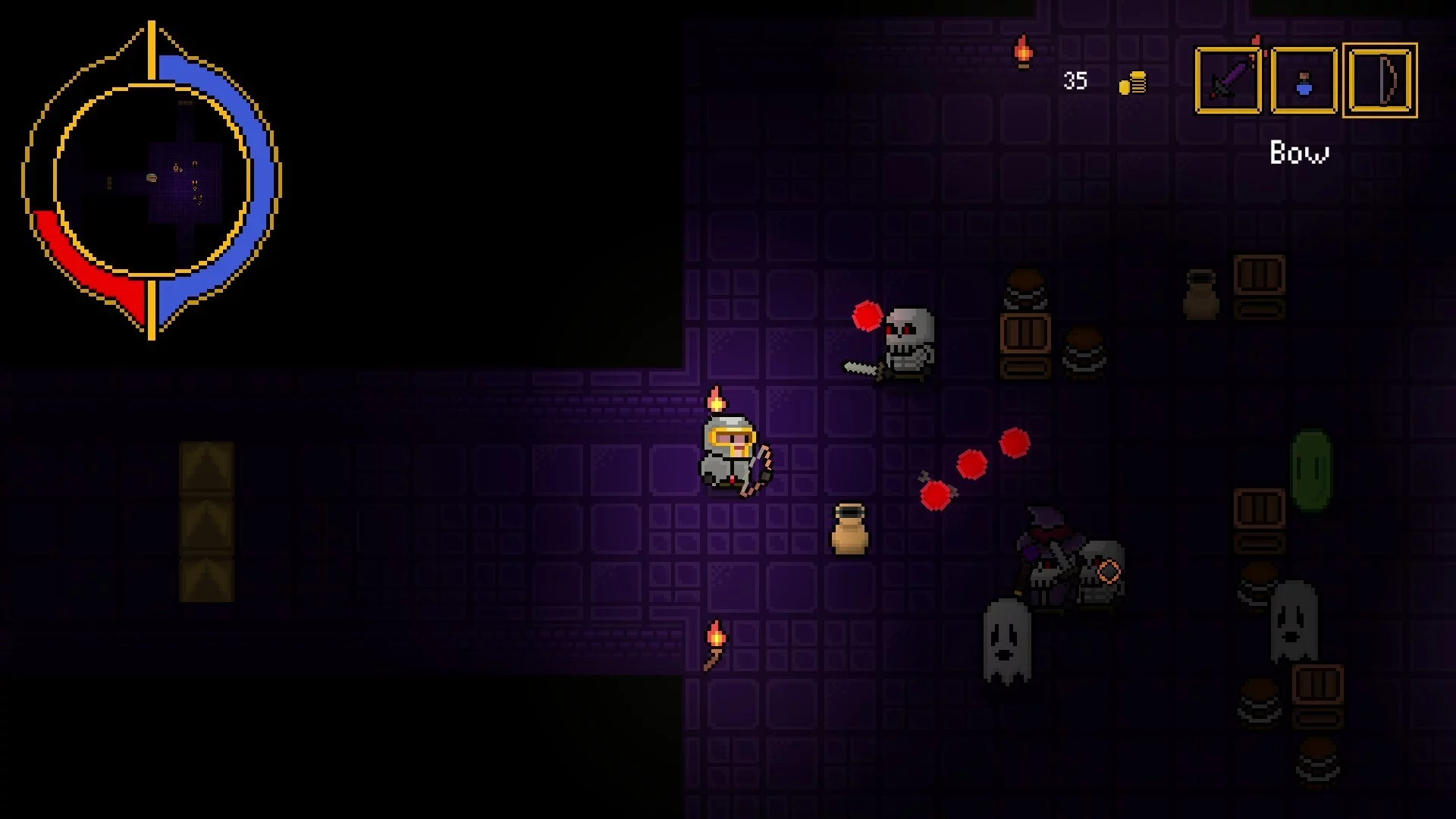 Изображение игры: Knight of the Dungeon