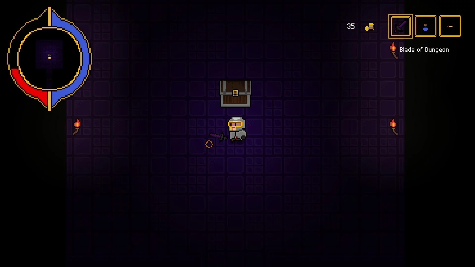 Изображение игры: Knight of the Dungeon