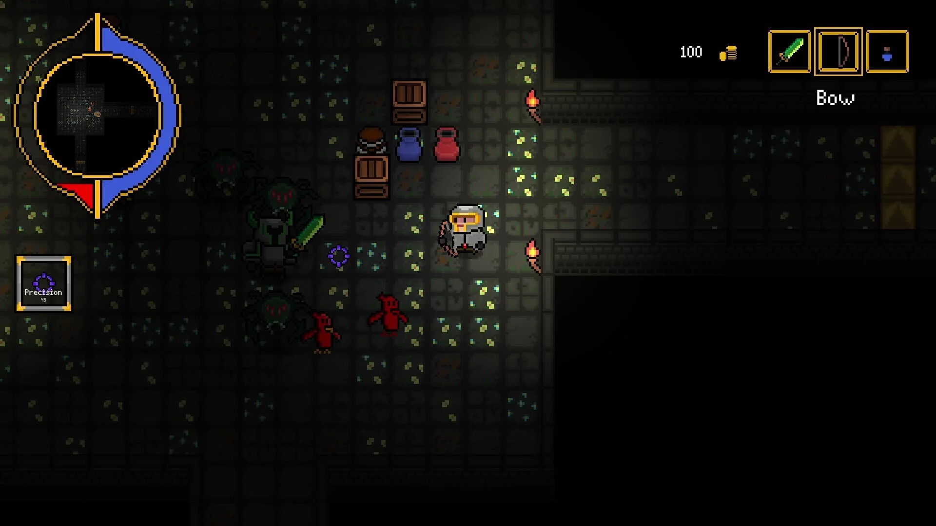 Изображение игры: Knight of the Dungeon