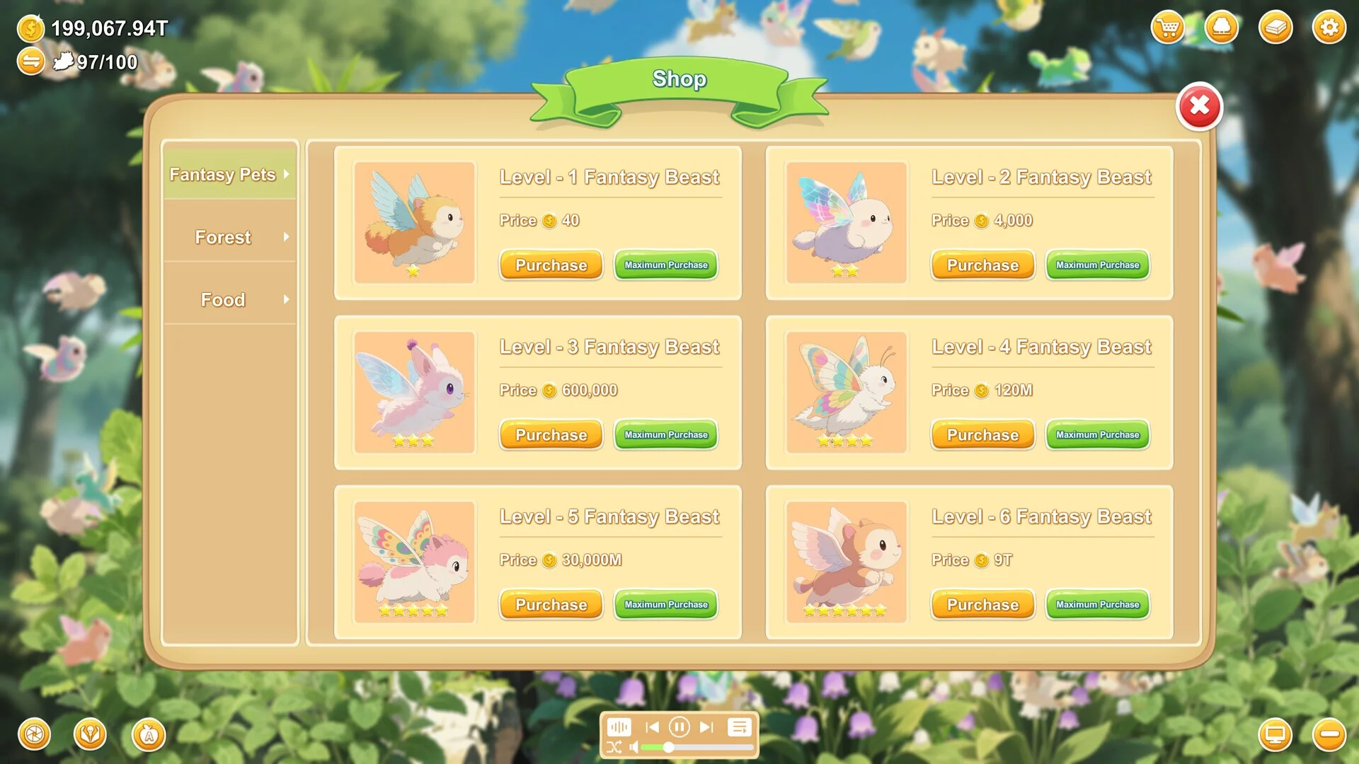 Изображение игры: Fantasy Forest