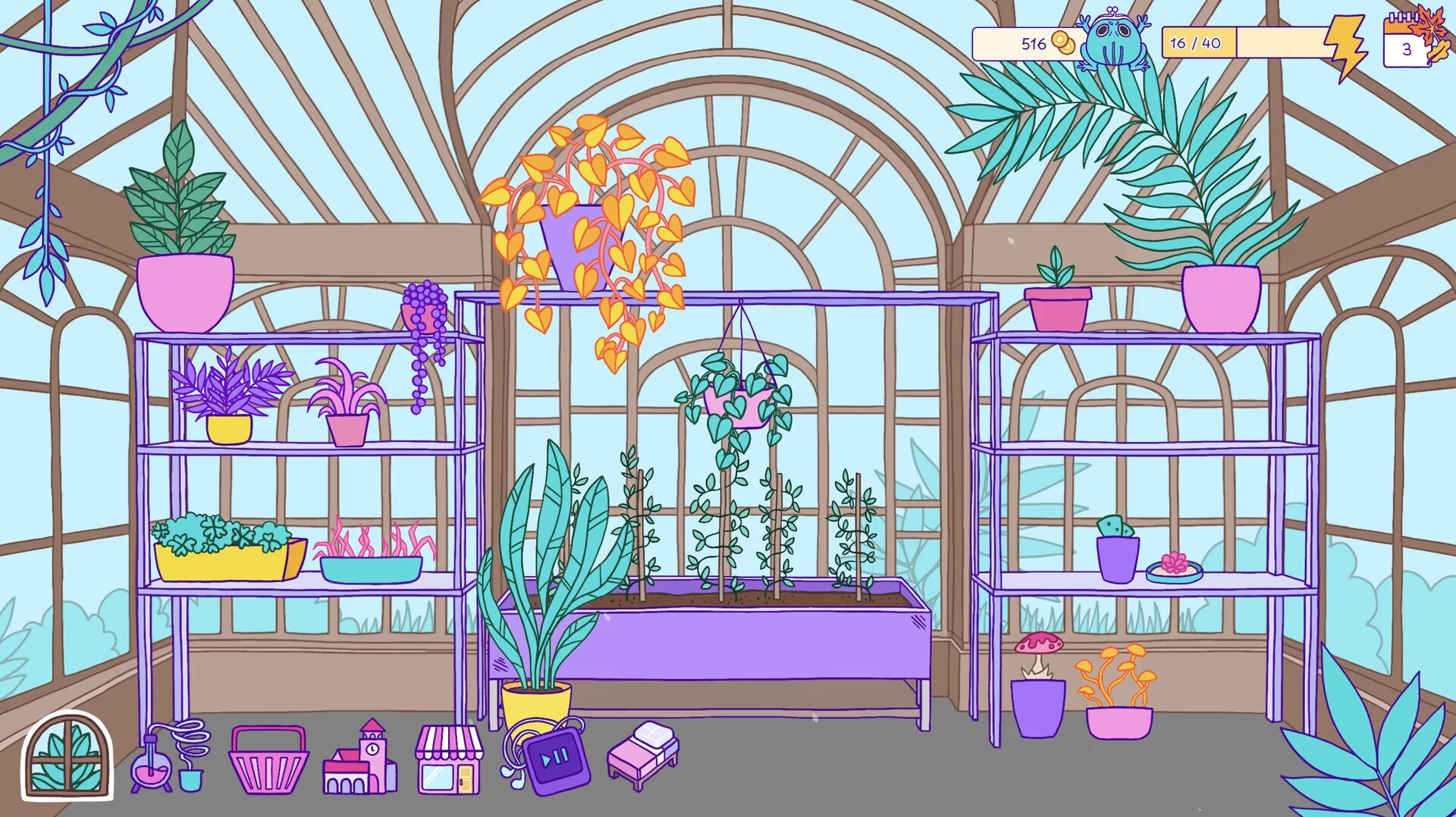 Изображение игры: Magical Greenhouse