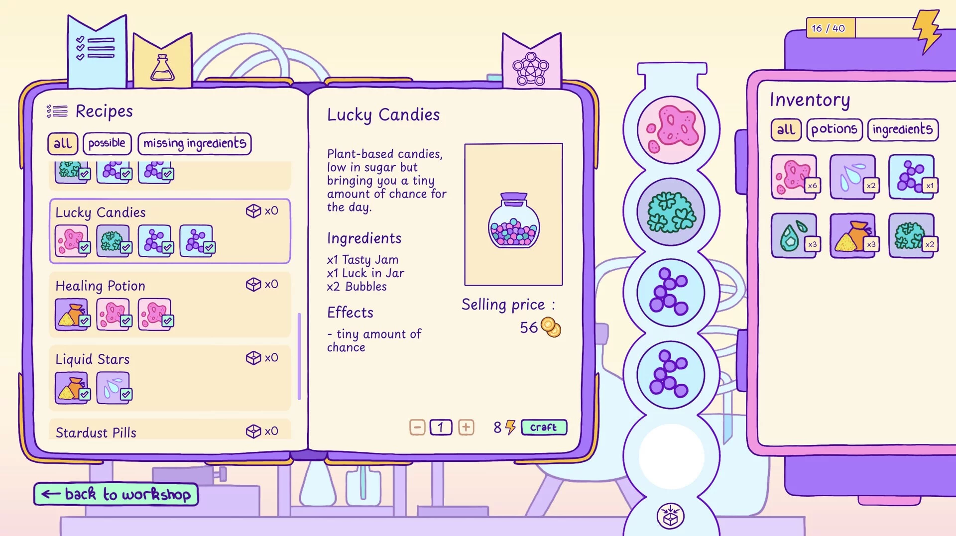 Изображение игры: Magical Greenhouse