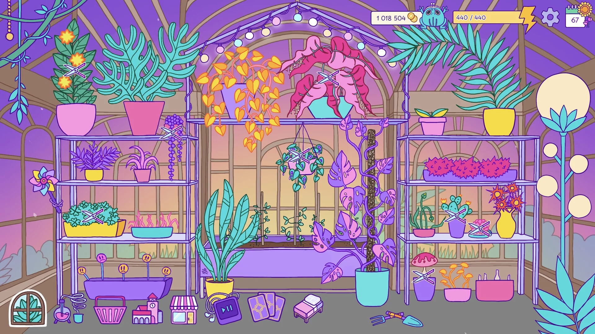Изображение игры: Magical Greenhouse