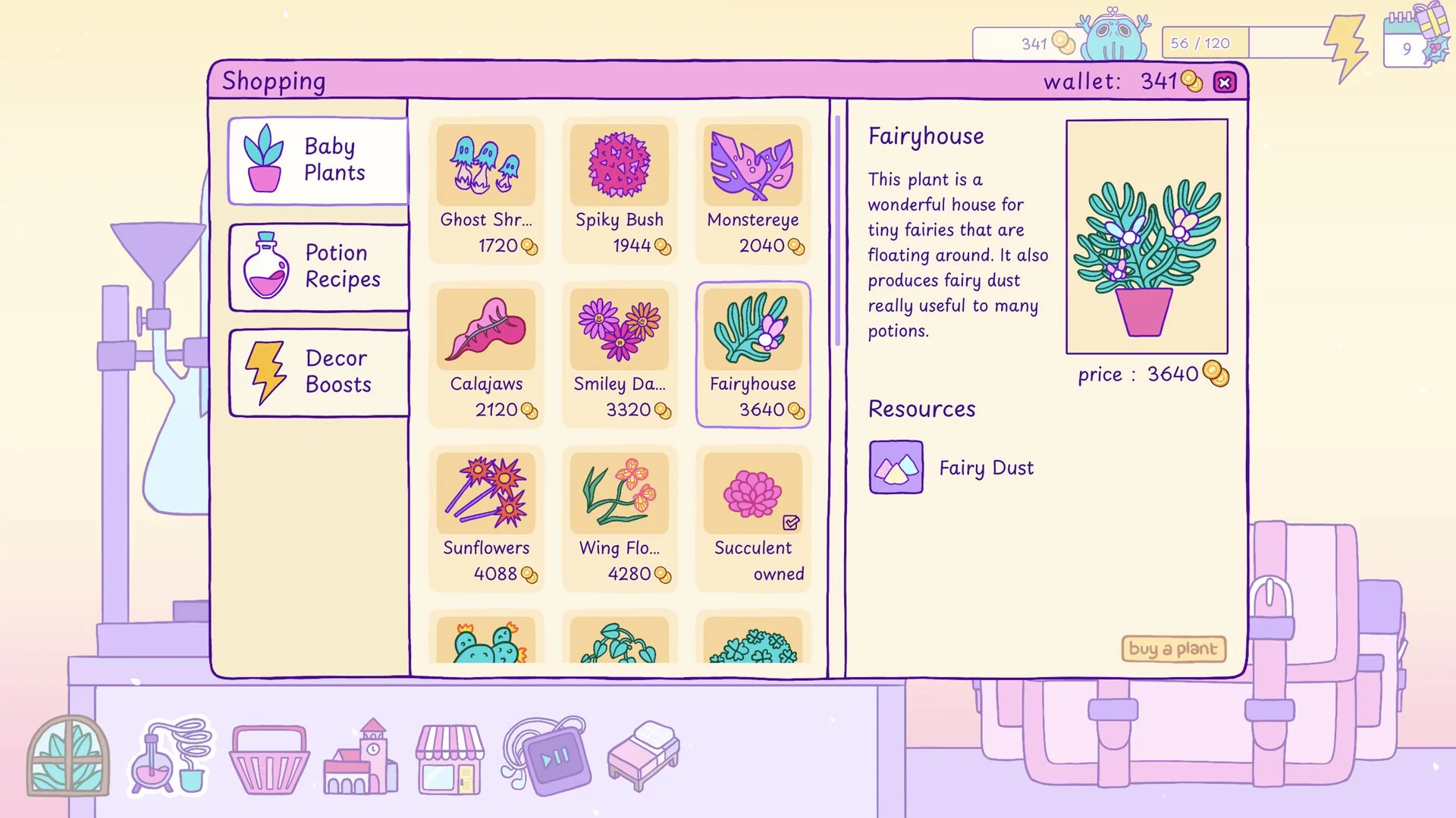 Изображение игры: Magical Greenhouse