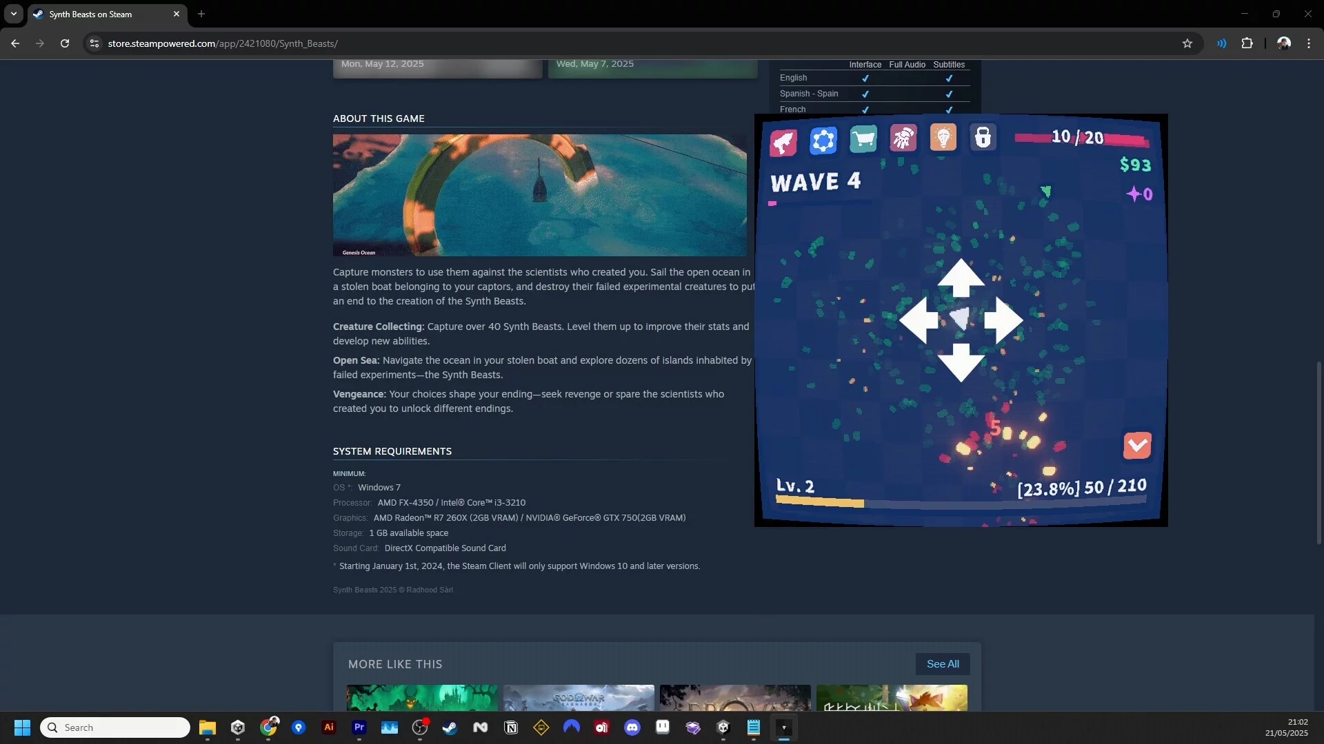 Изображение игры: Desktop Defender
