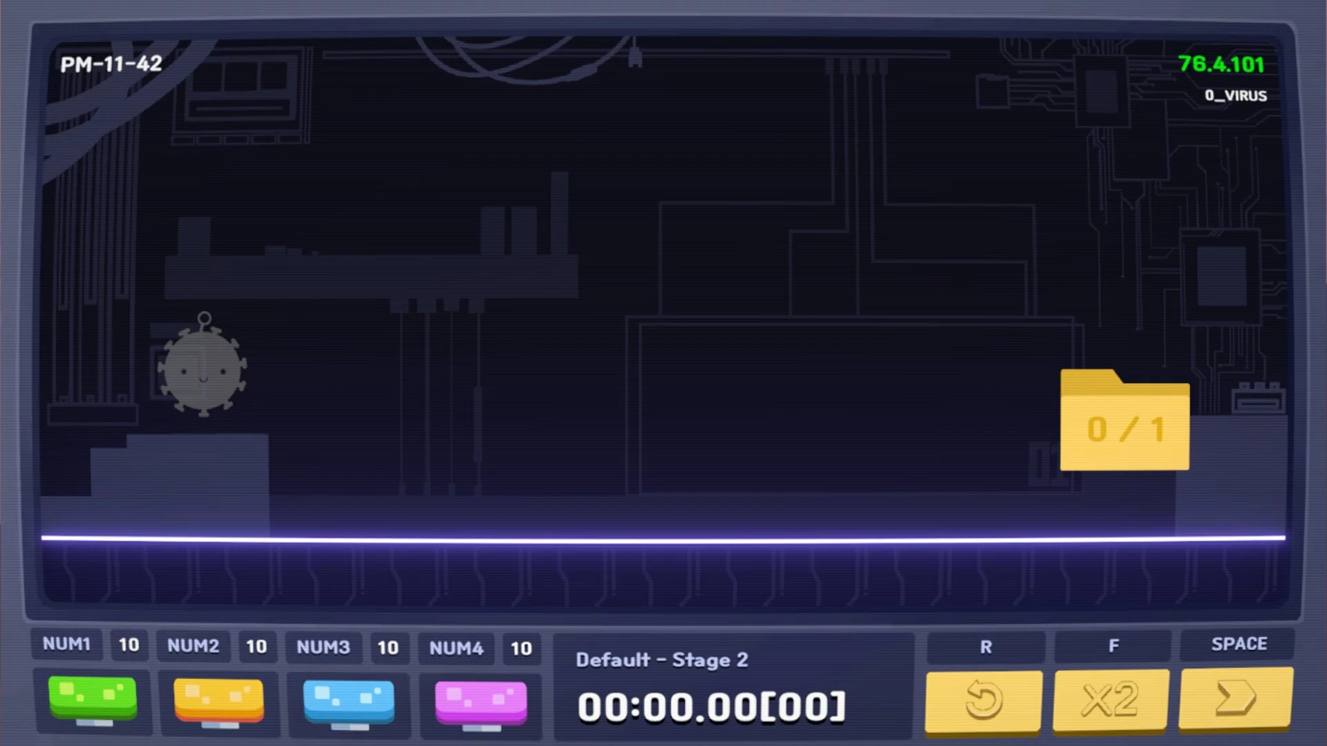Изображение игры: Computer Virus