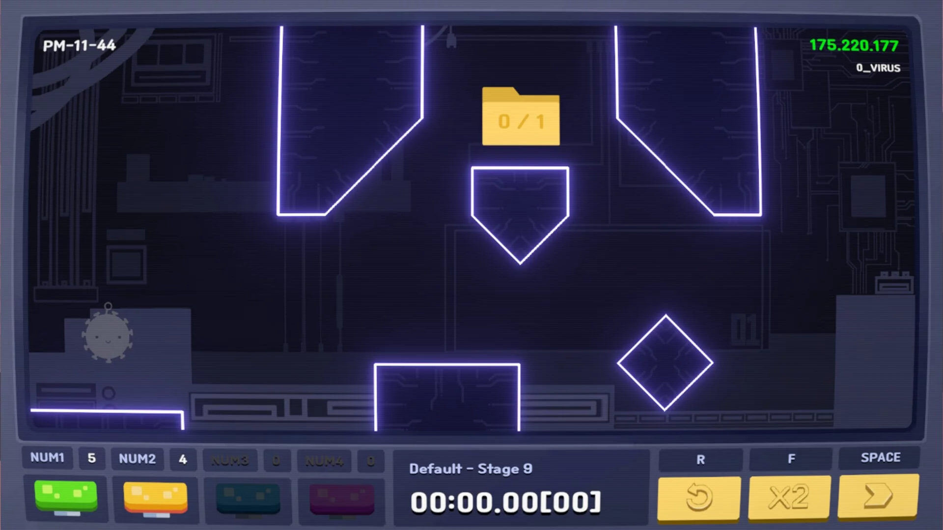 Изображение игры: Computer Virus