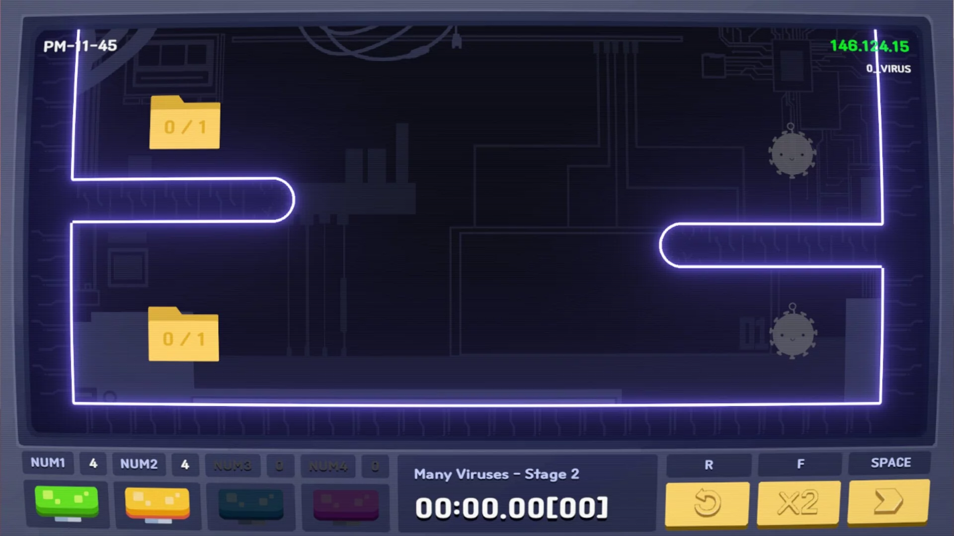 Изображение игры: Computer Virus