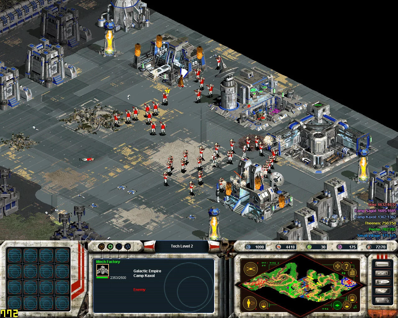 Изображение игры: STAR WARS Galactic Battlegrounds Saga