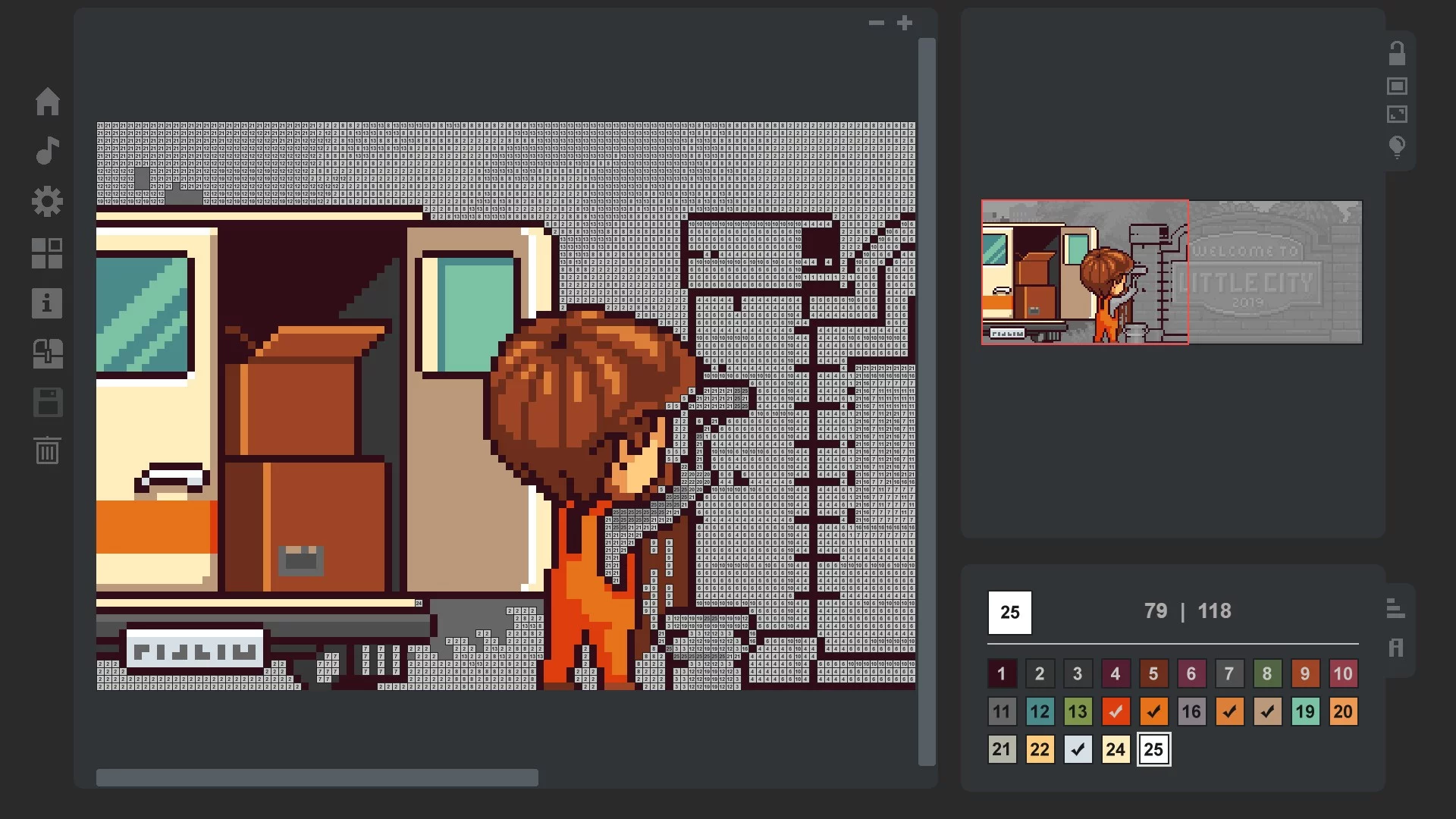 Изображение игры: Coloring Game: Little City