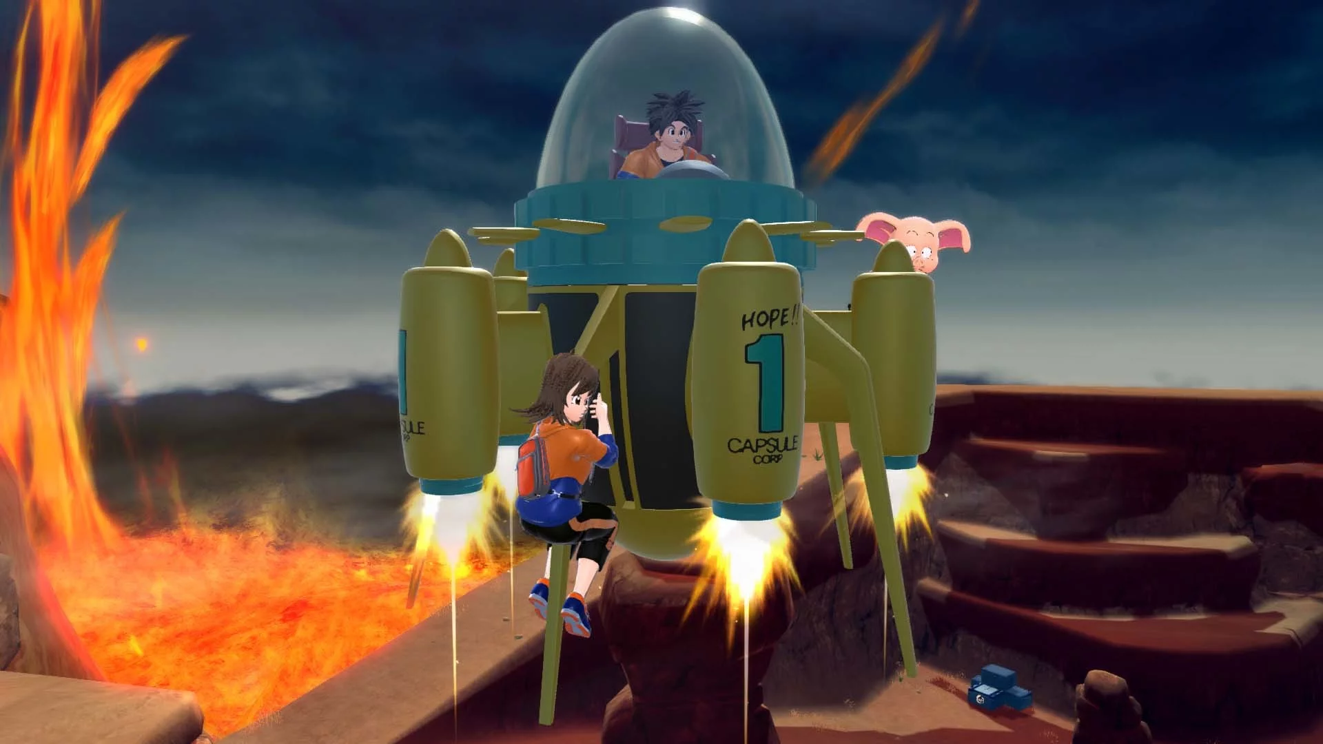 Изображение игры: DRAGON BALL: THE BREAKERS