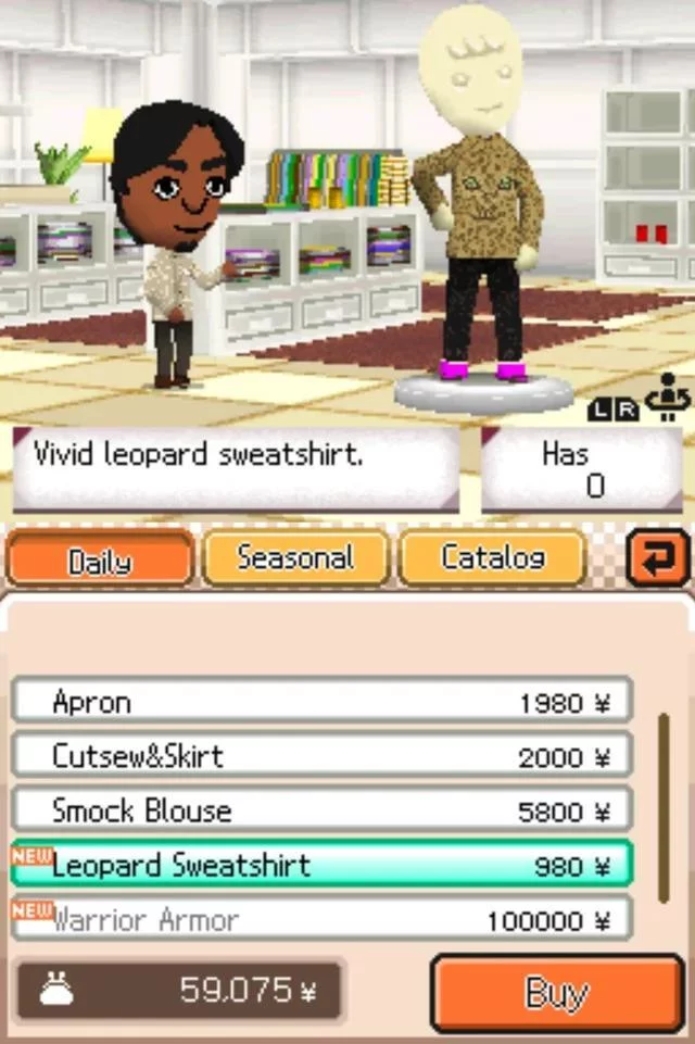 Изображение игры: Tomodachi Collection