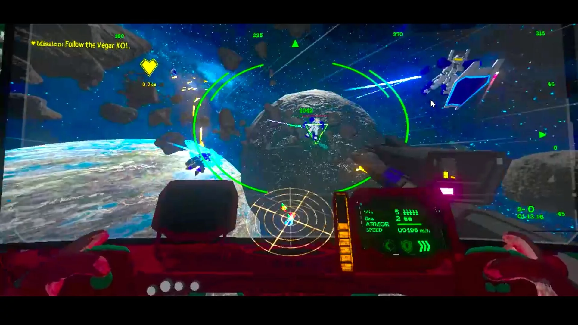 Изображение игры: XOL: Space Mech Wars