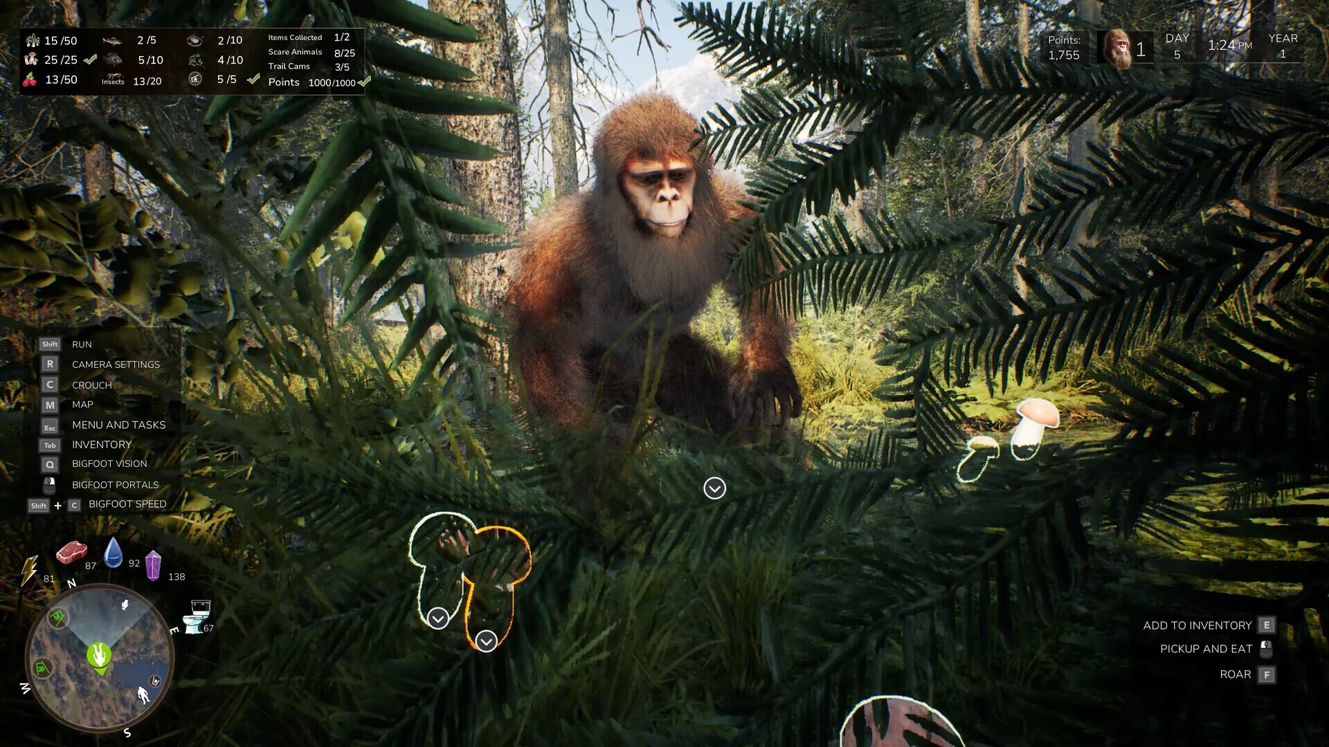 Изображение игры: Bigfoot Life