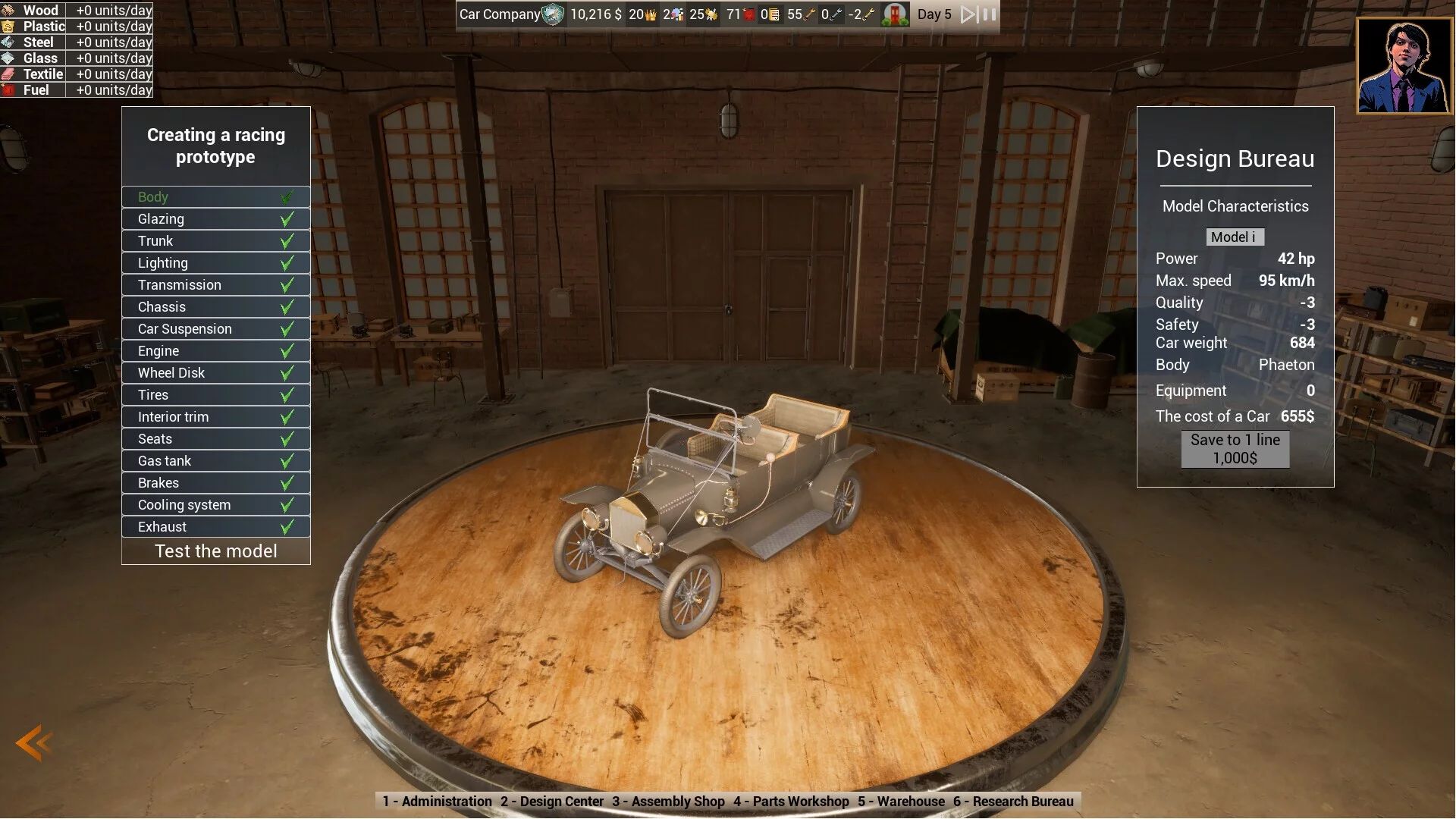 Изображение игры: Car Factory Empire