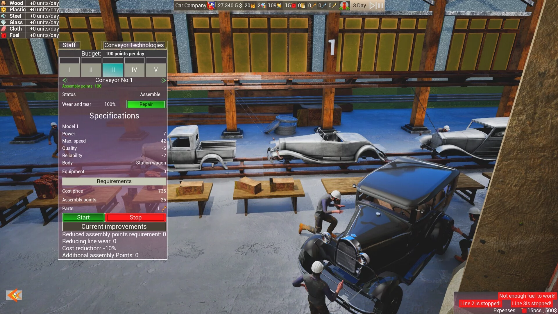 Изображение игры: Car Factory Empire