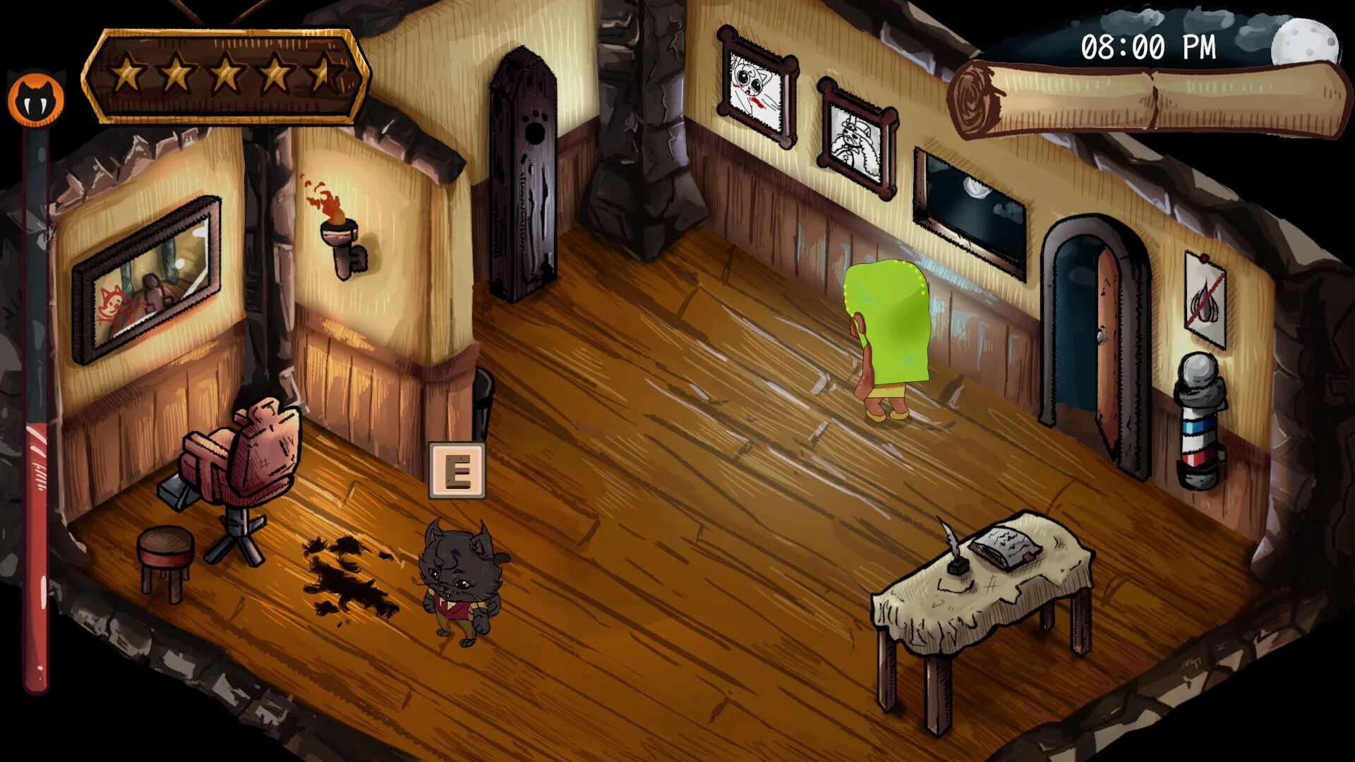 Изображение игры: Count Meowcula's Barbershop