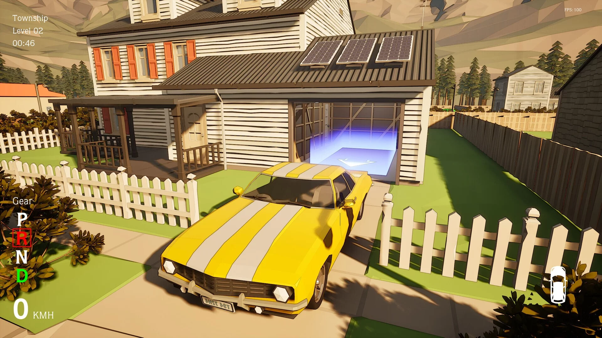 Изображение игры: Parking Simulator
