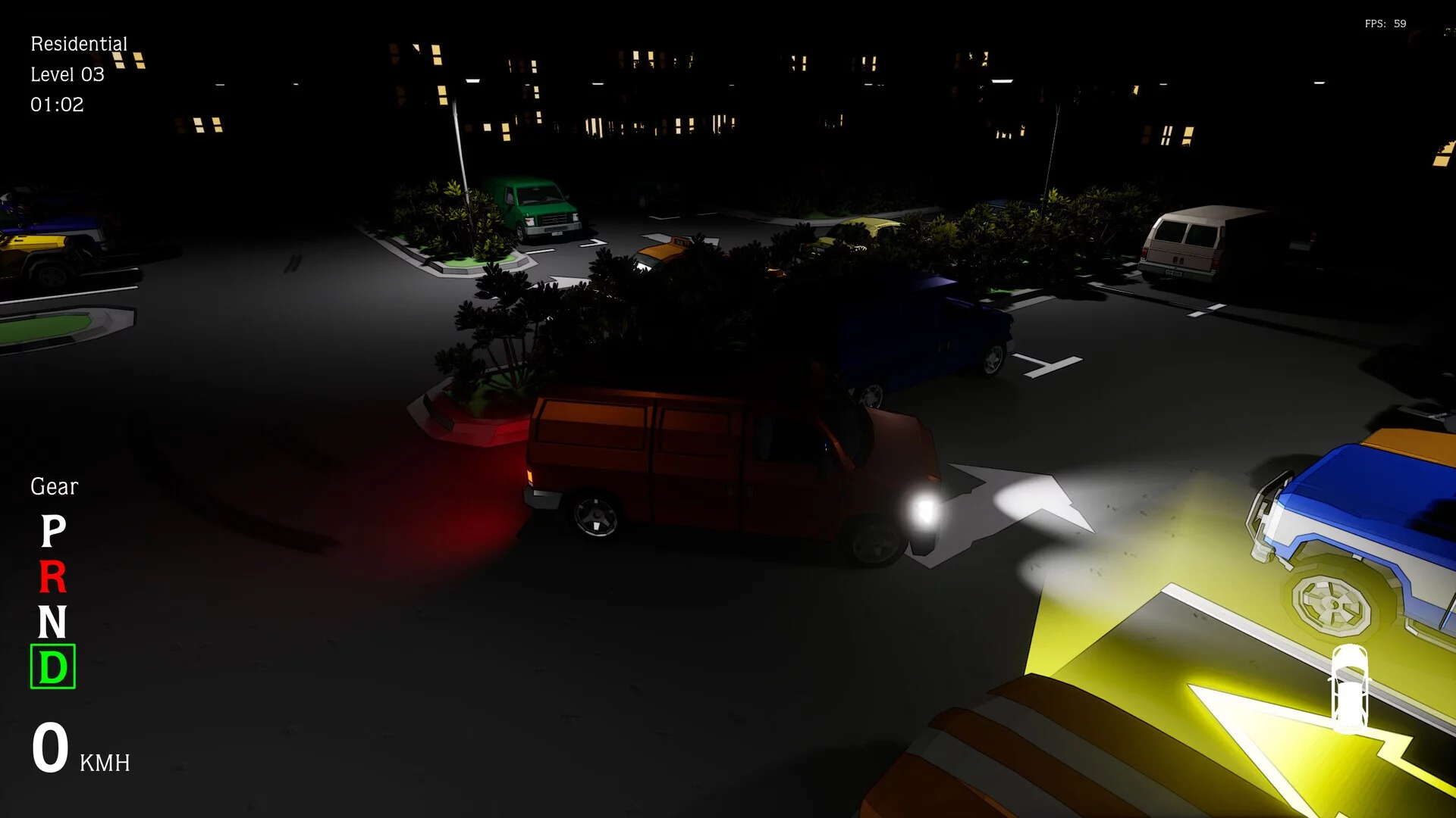 Изображение игры: Parking Simulator