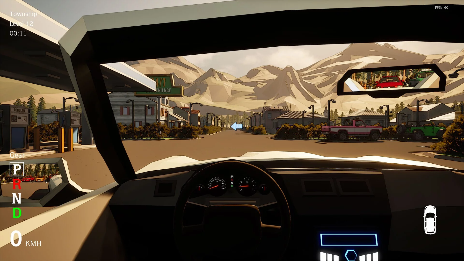 Изображение игры: Parking Simulator