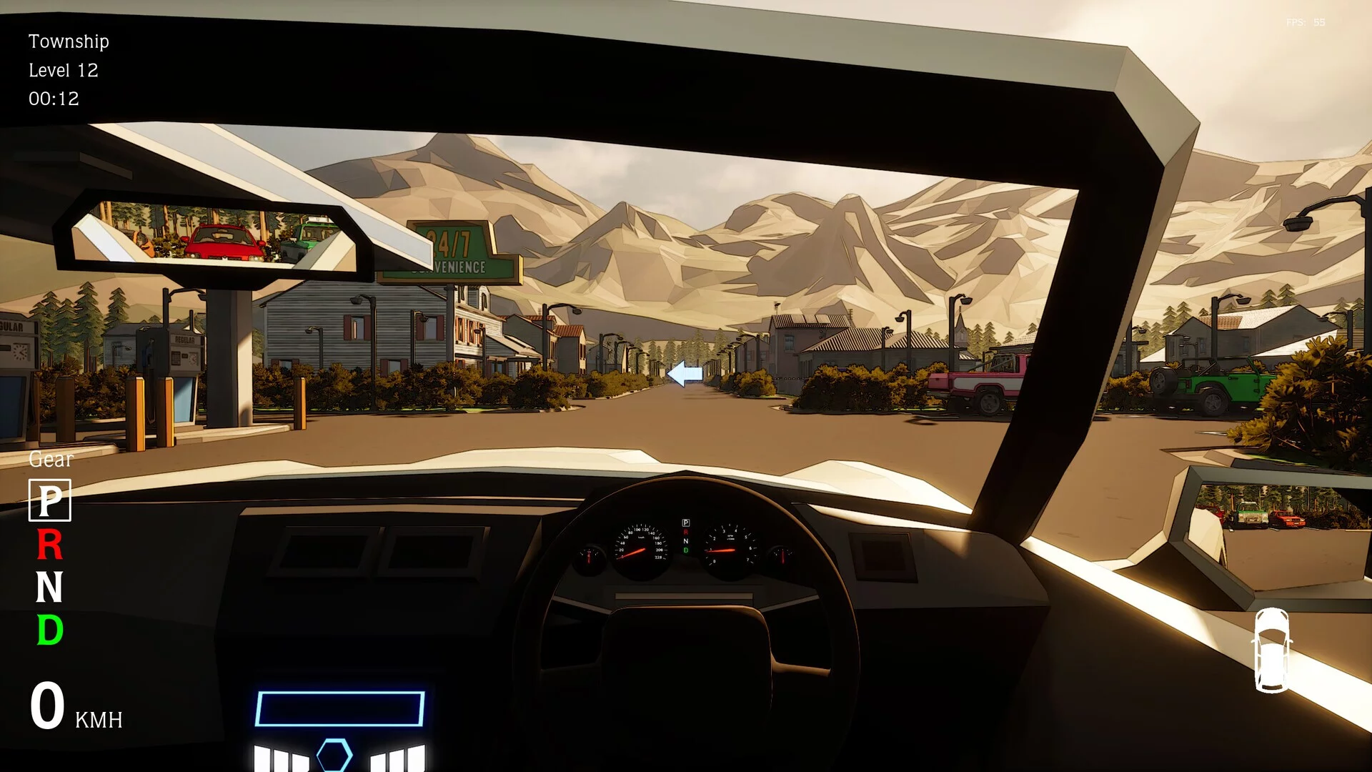 Изображение игры: Parking Simulator