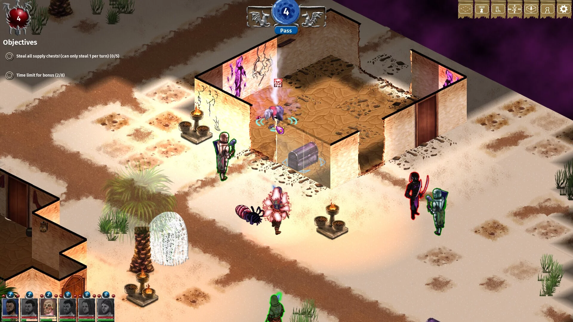 Изображение игры: Slaves of Magic