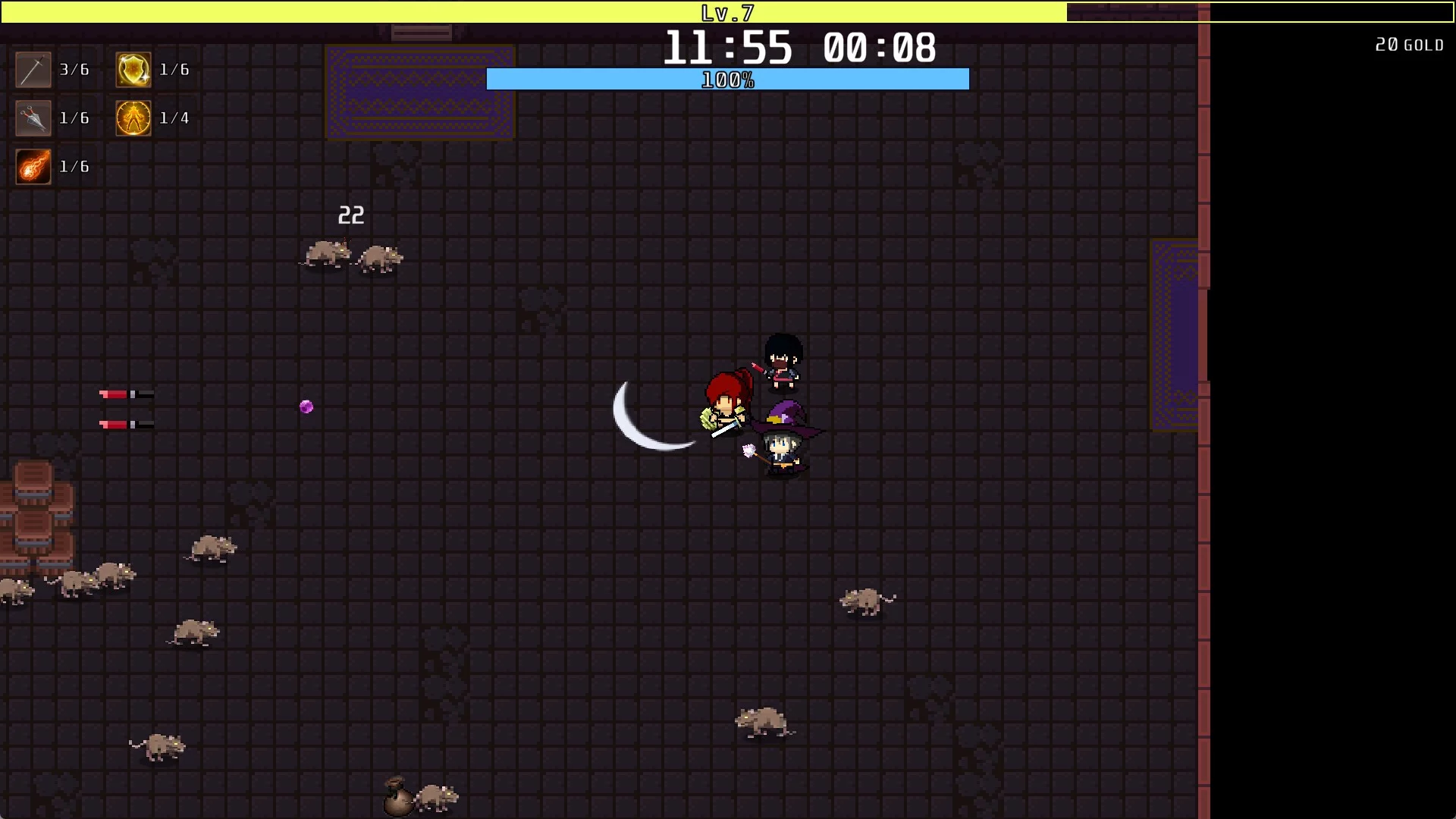 Изображение игры: MAZE SURVIVORS