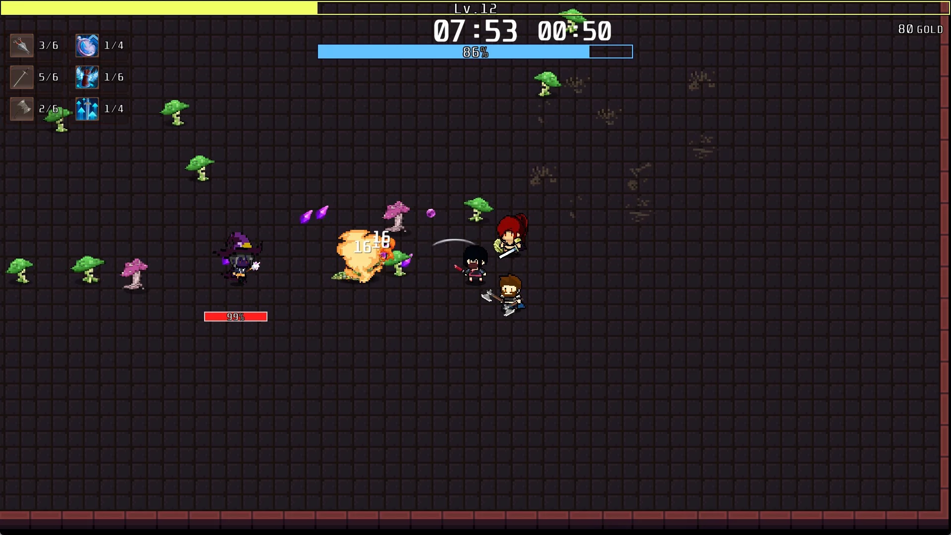 Изображение игры: MAZE SURVIVORS