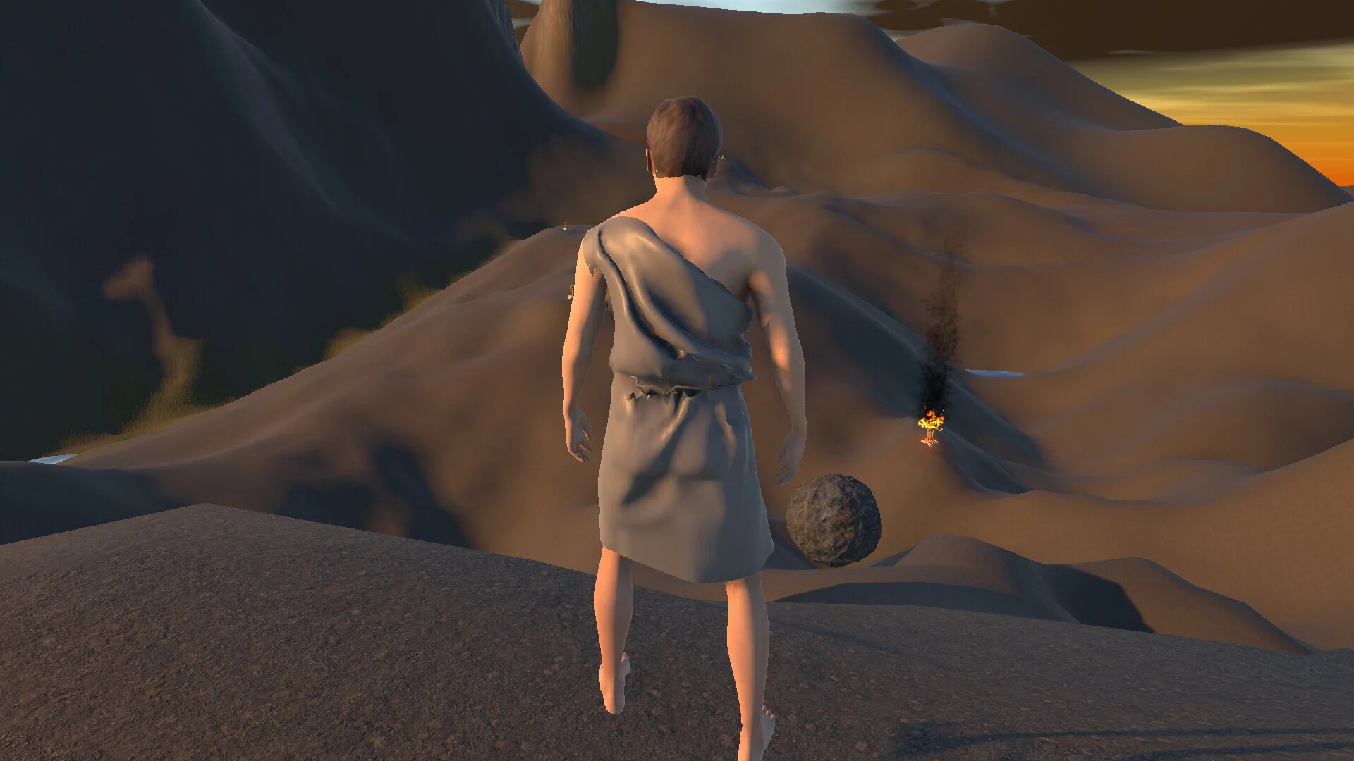 Изображение игры: Sisyphus Endures