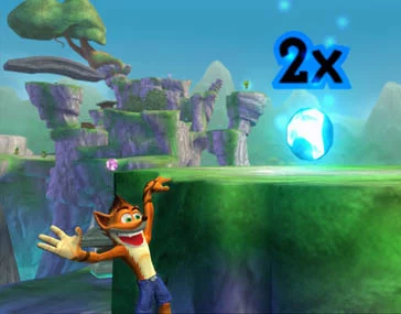 Изображение игры: Crash Bandicoot: Mind over Mutant
