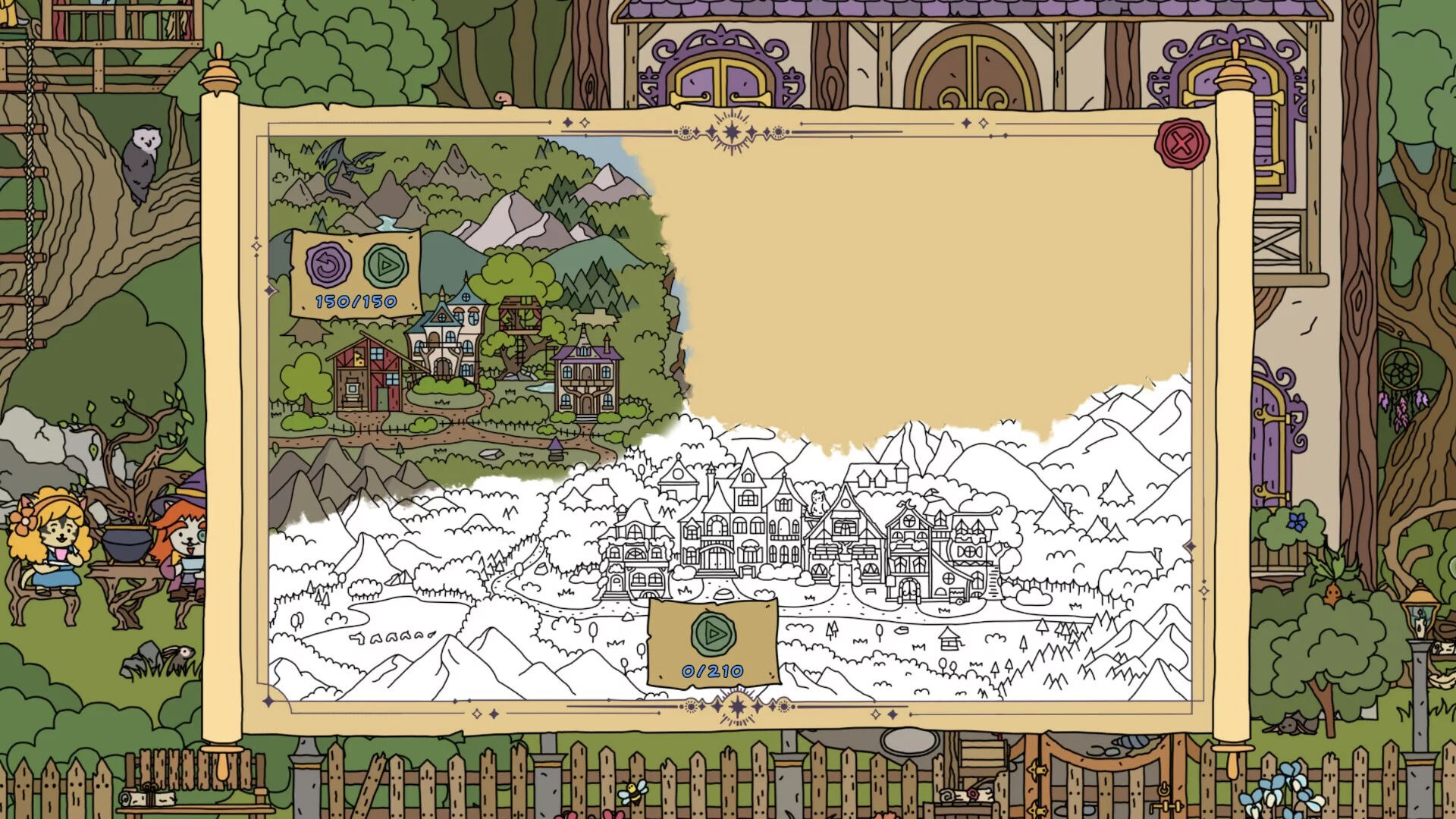 Изображение игры: FIND ALL 9: Fantasy