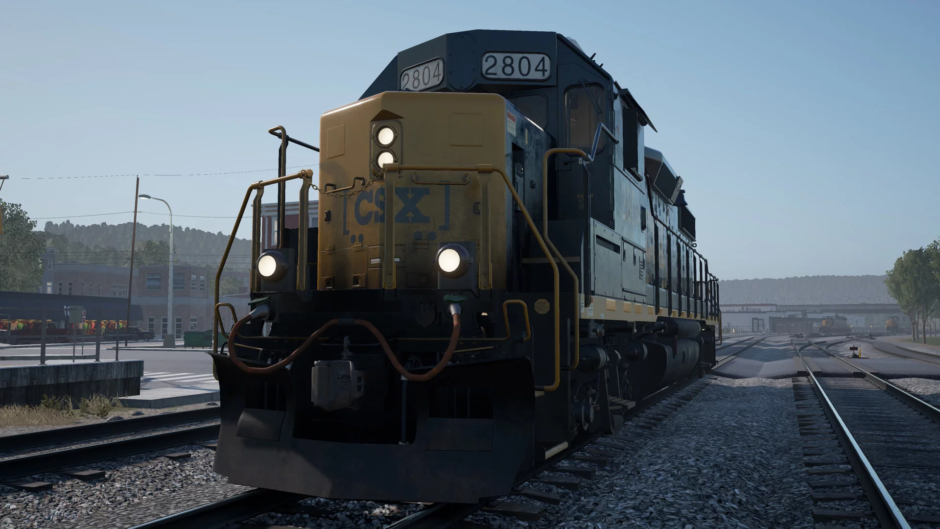 Изображение игры: Train Sim World: CSX Heavy Haul
