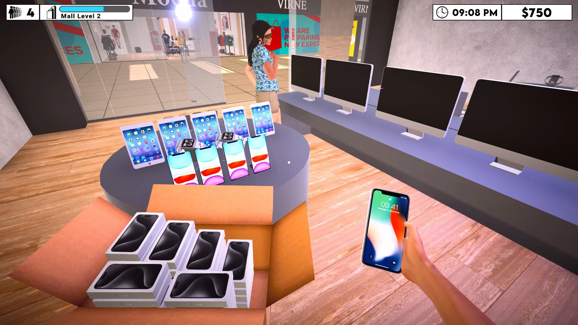 Изображение игры: Mall Simulator 2025: Prologue