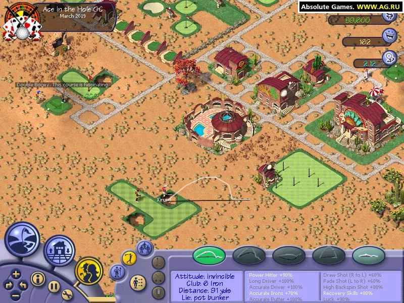 Изображение игры: Sid Meier's SimGolf