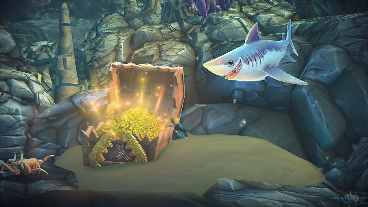 Изображение игры: Hungry Shark World