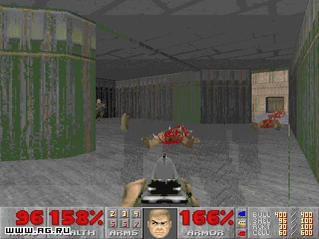 Изображение игры: Doom for Windows