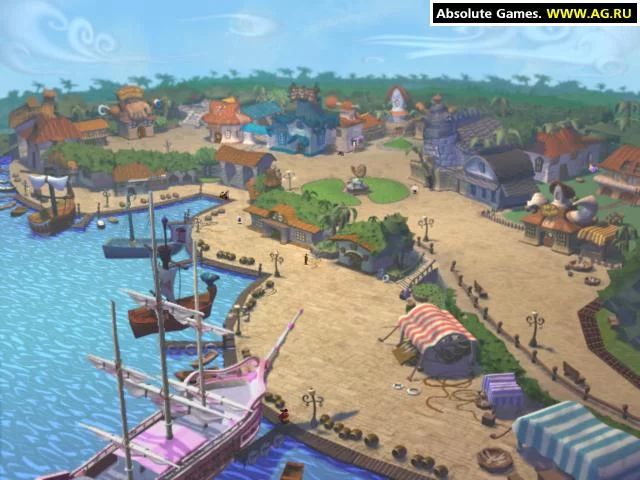 Изображение игры: Escape from Monkey Island