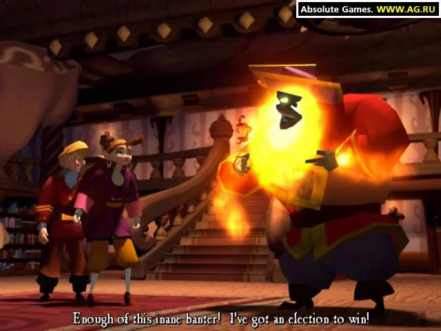 Изображение игры: Escape from Monkey Island
