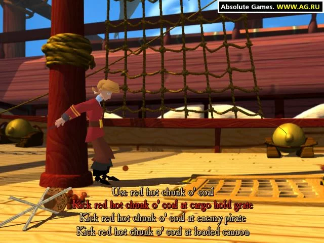 Изображение игры: Escape from Monkey Island