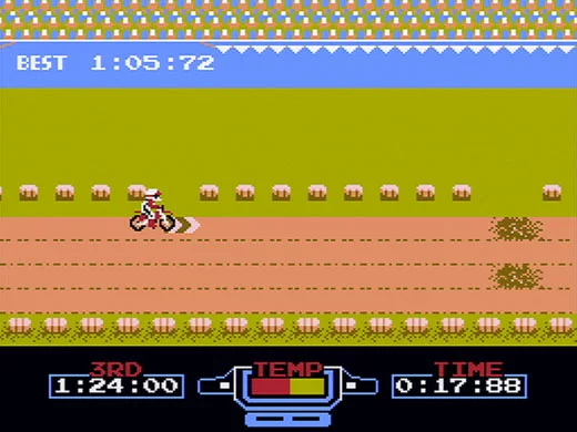 Изображение игры: Excitebike