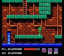 Изображение игры: Teenage Mutant Ninja Turtles (1989)