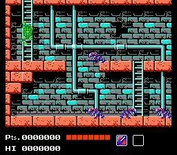 Изображение игры: Teenage Mutant Ninja Turtles (1989)