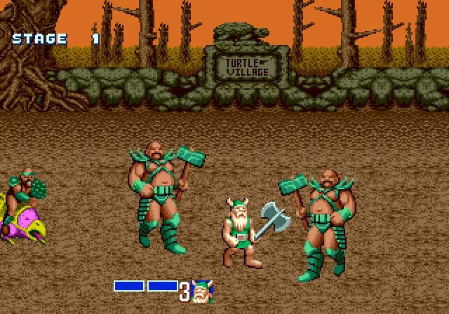 Изображение игры: Golden Axe (1989)