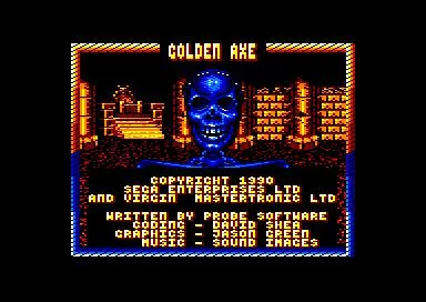 Изображение игры: Golden Axe (1989)